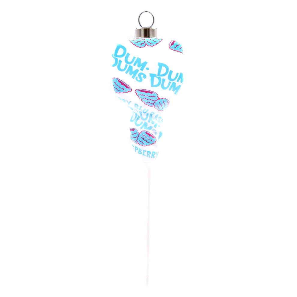 Blue Raspberry Dum-Dums Ornament