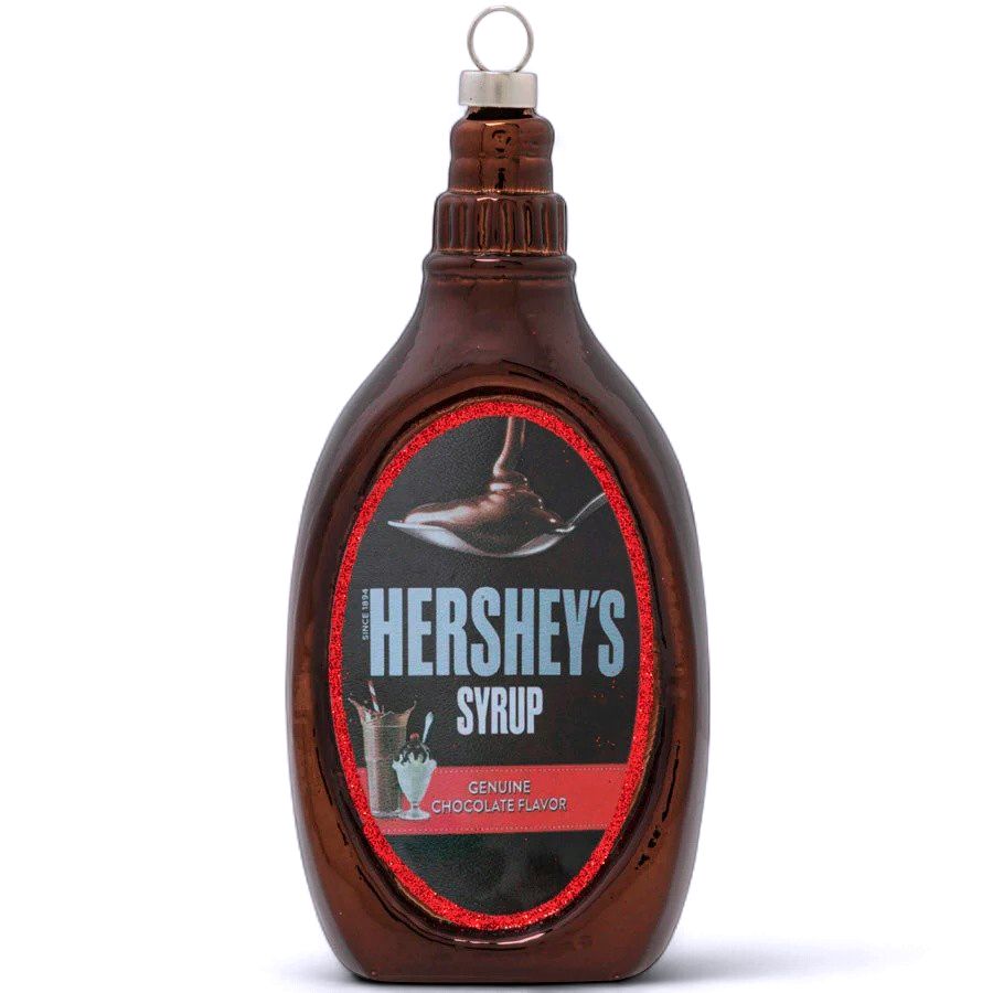 Hershey's Syrup Bottle Ornamentament