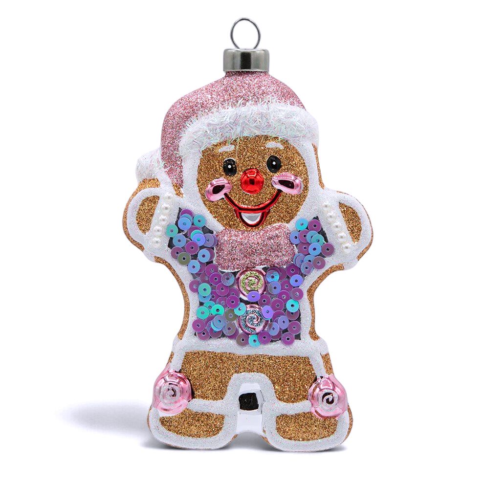 Candy Gingerbread Ornament
