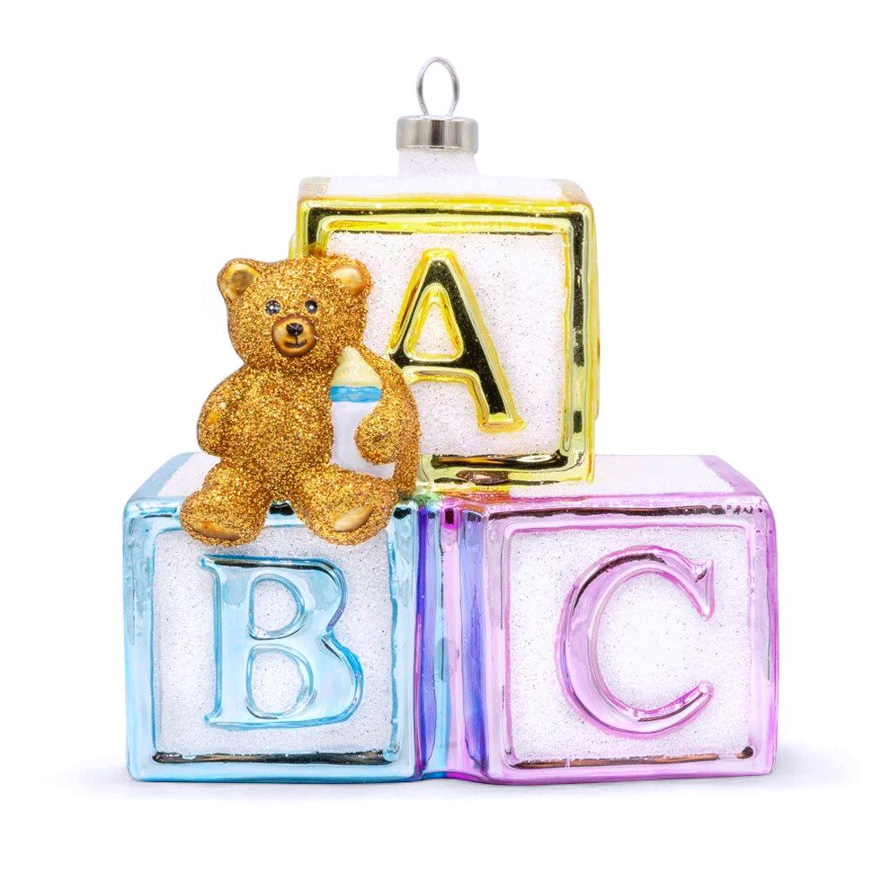 Baby Blocks Ornament