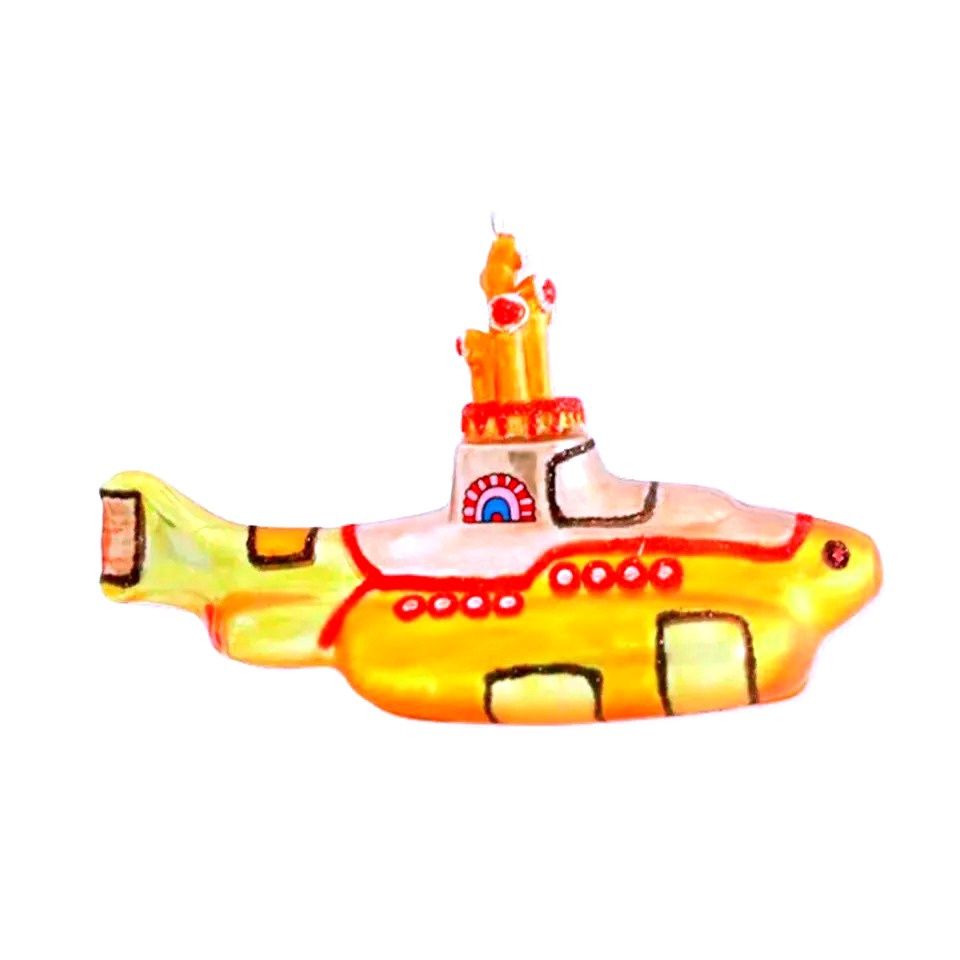 Yellow Submarine Ornament