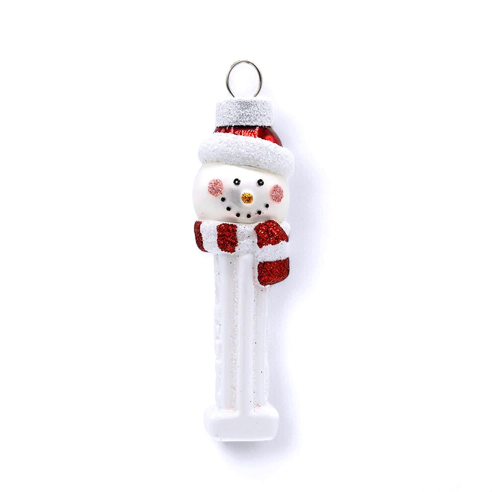 Snowman Mini Pez Dispenser Ornament