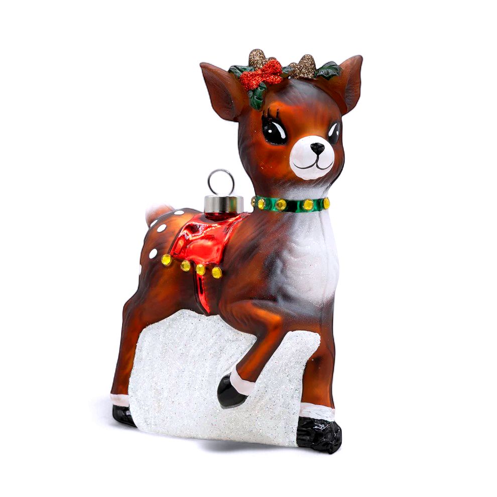 Vintage Reindeer Ornament