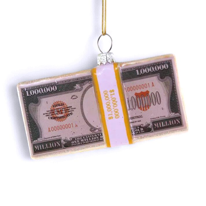 Bundle Of Cash Ornament