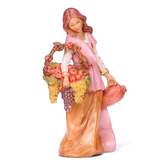 Bethany Woman With Grapes Fontanini 5" Scale