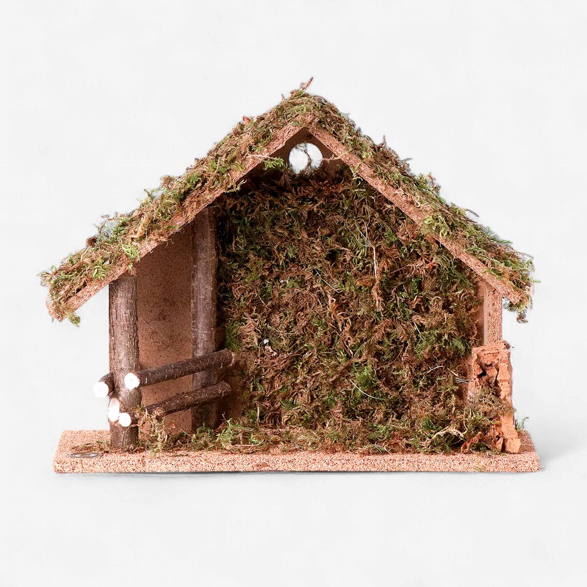 Nativity Stable with Moss Wall Fontanini 5" Scale