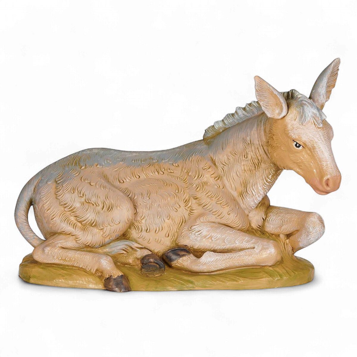 Seated Donkey Fontanini 12" Scale