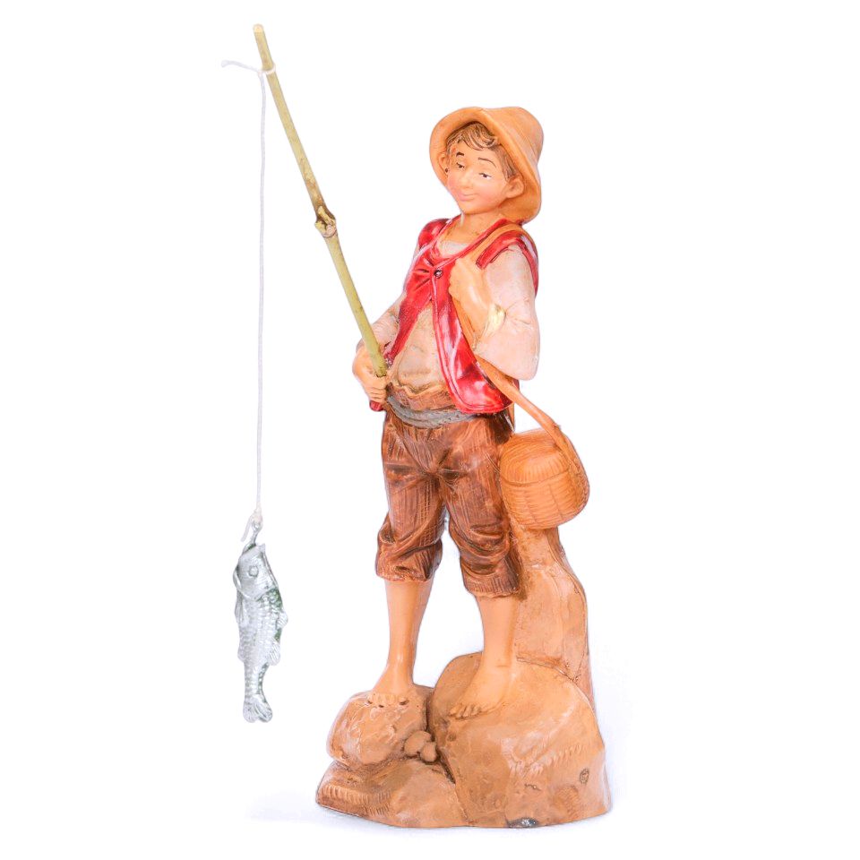 Jacob Fisherman -2Pc Set - Fontanini 5" Scale