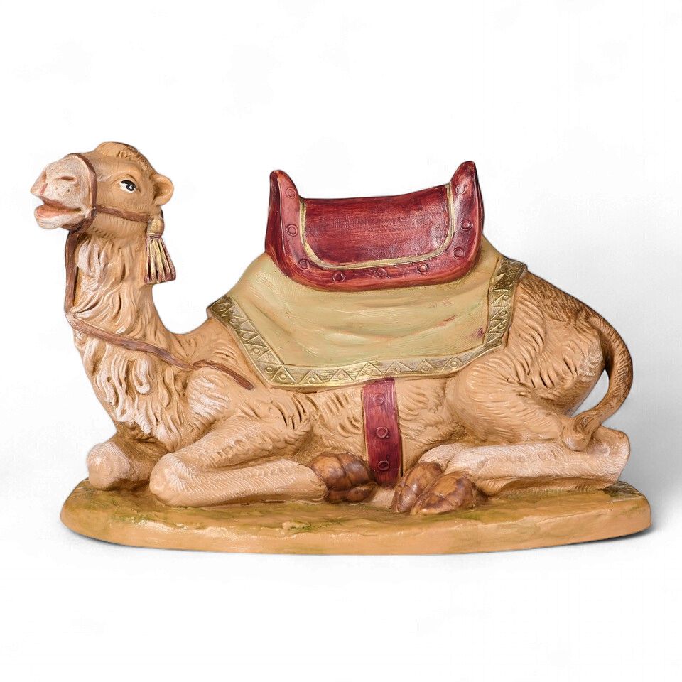 Camel Seated With Blanket Fontanini 7.5" Scale