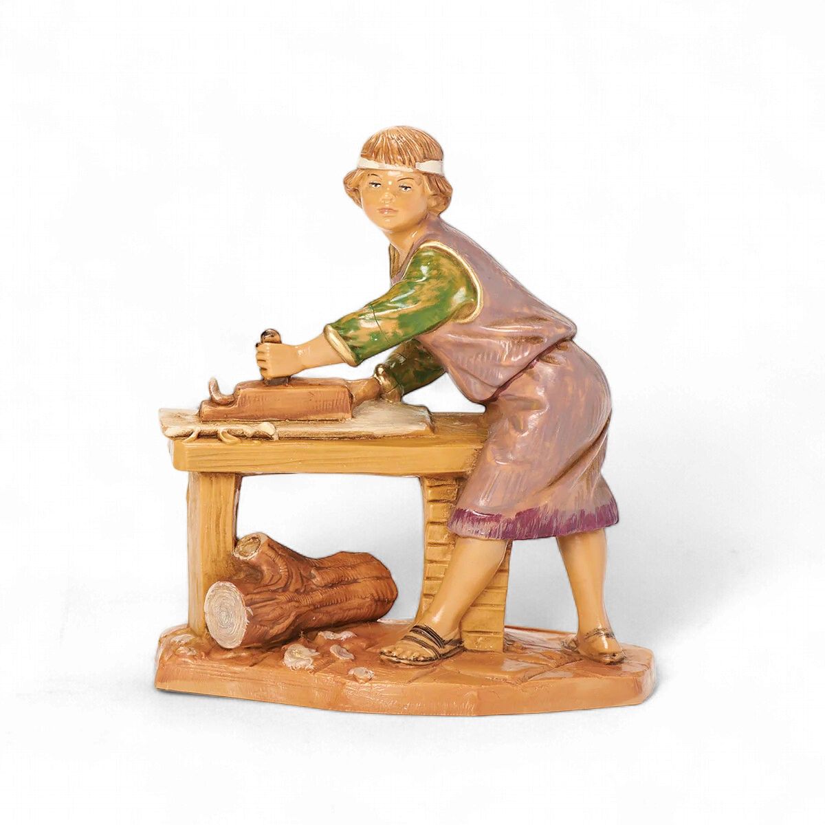 Herschel Young Carpenter 5" Scale Fontanini
