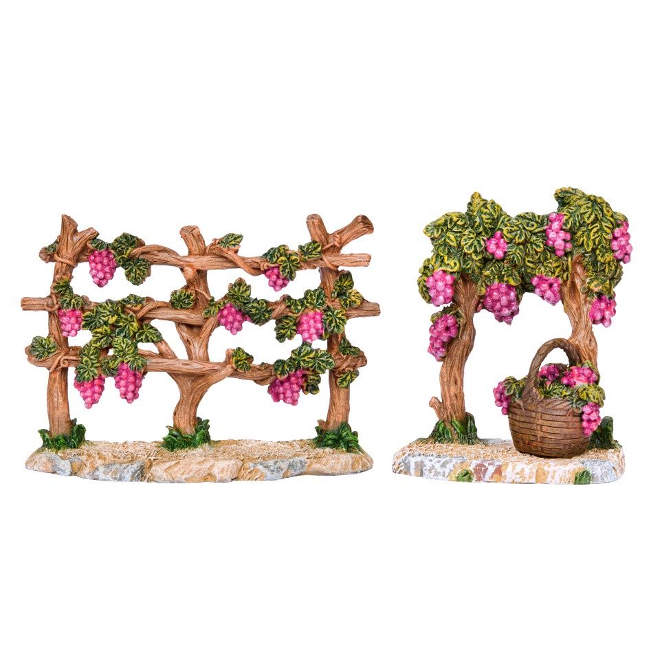 Vineyard Fence 2 Pc Set Fontanini 5" Scale