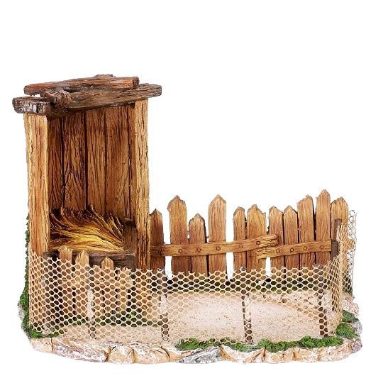 Bird Shelter Fontanini 7.5" Scale