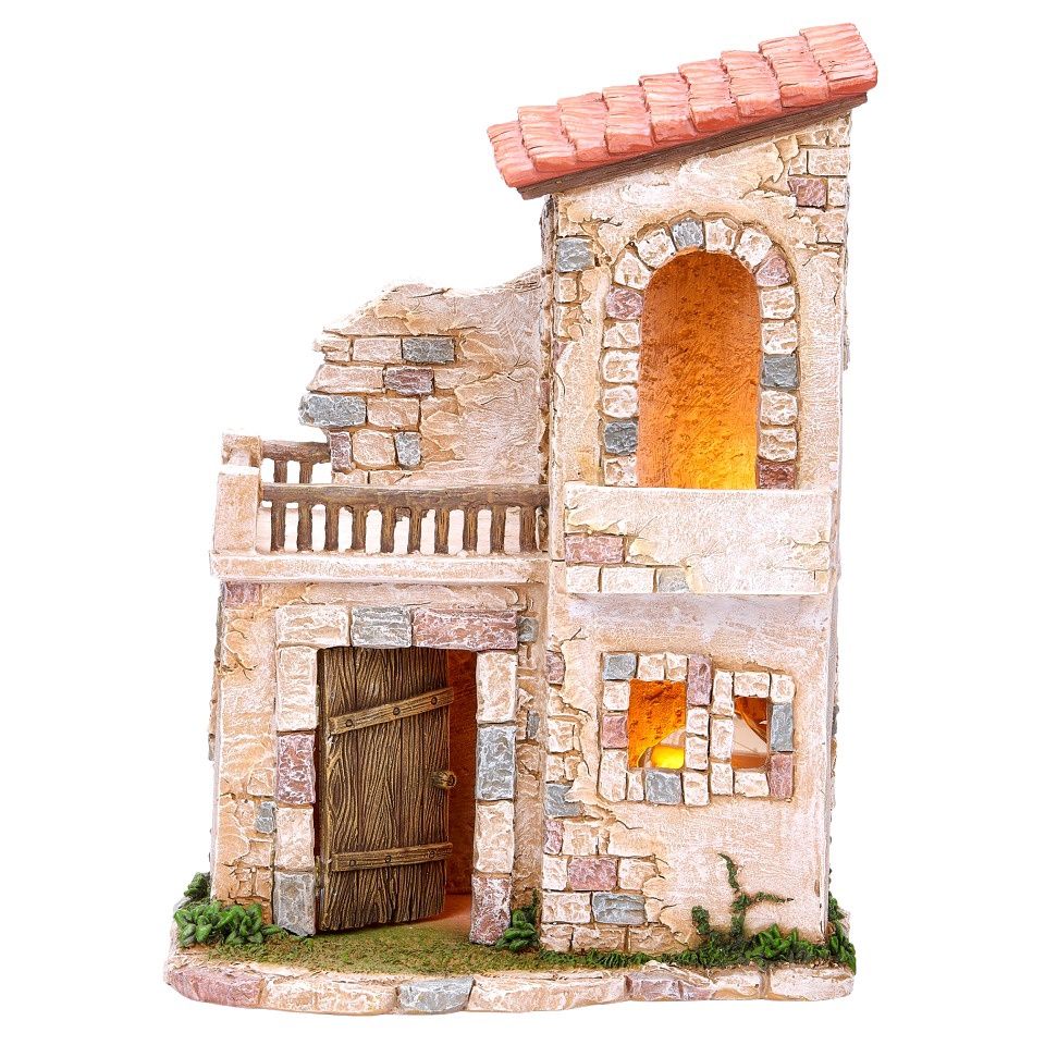 Lighted Bethlehem Inn Fontanini 5" Scale