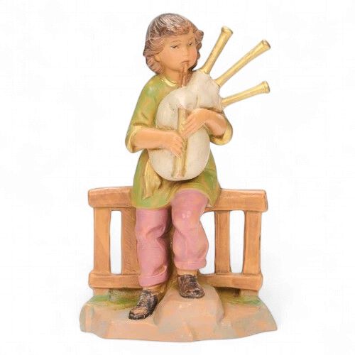 Jonas Boy Bagpiper Fontanini 5" Scale