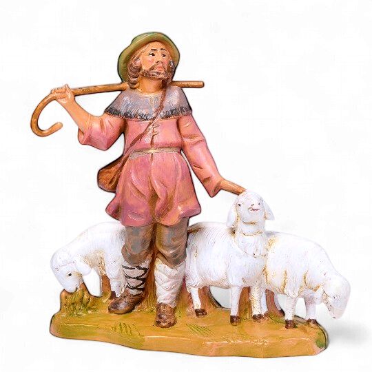 Elijah Shepherd Herder Fontanini 5" Scale