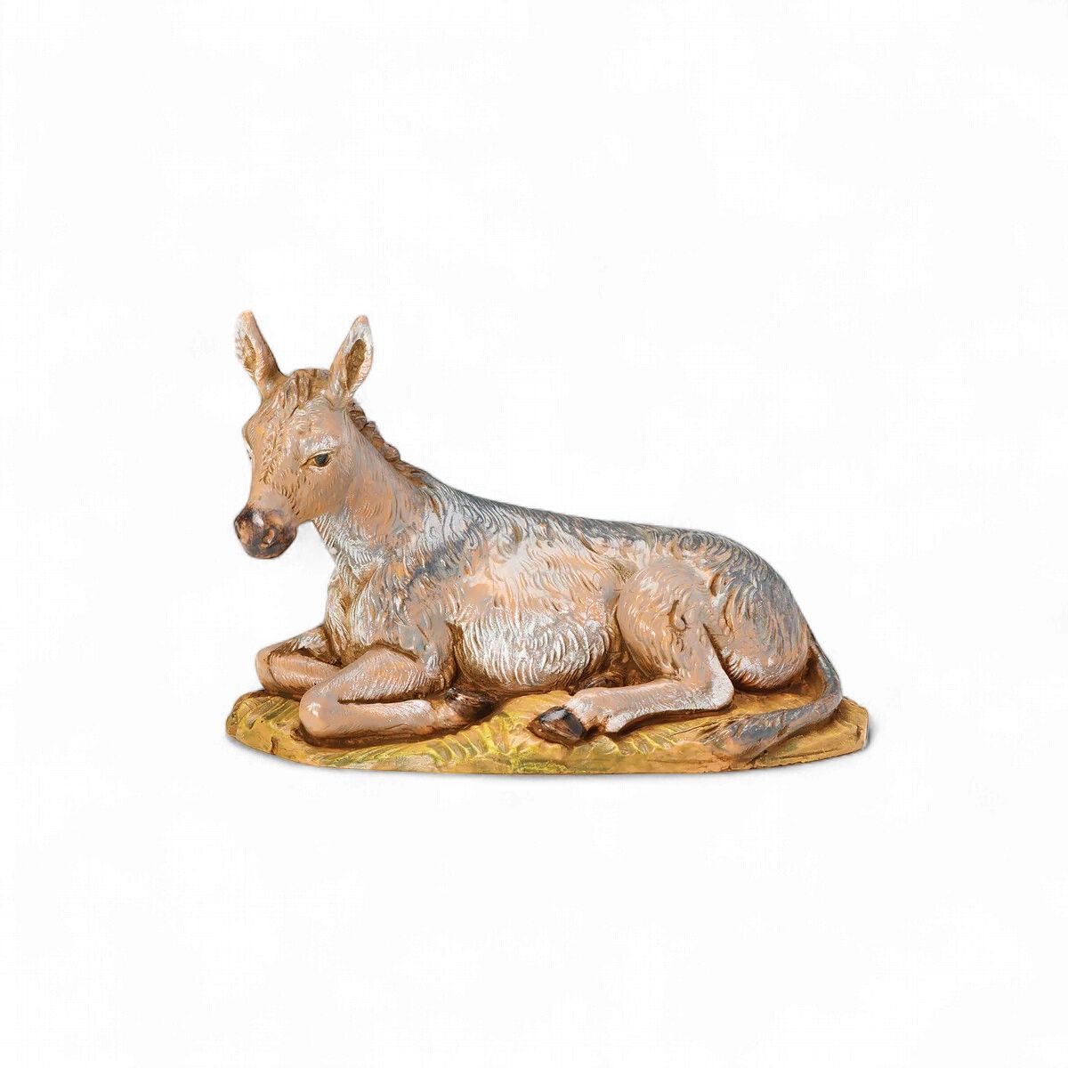 Seated Donkey Fontanini 7.5" Scale