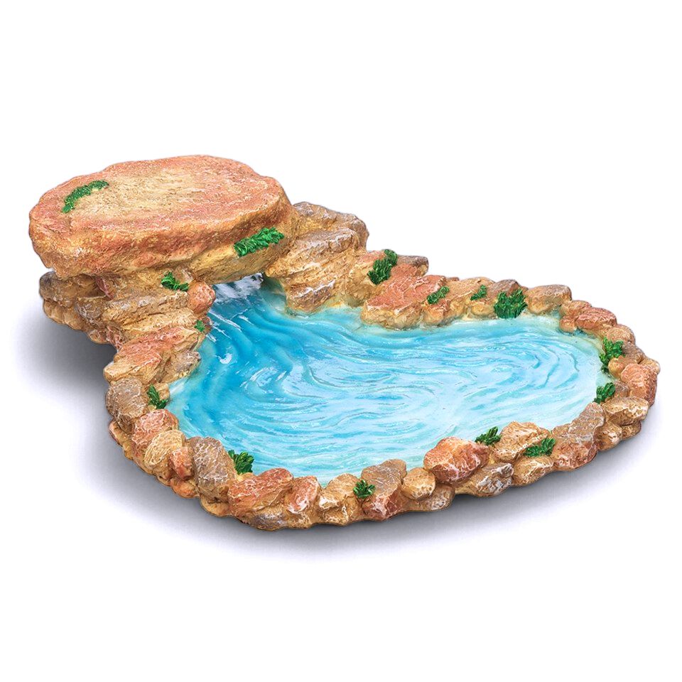 Fishing Pond Fontanini 5" Scale
