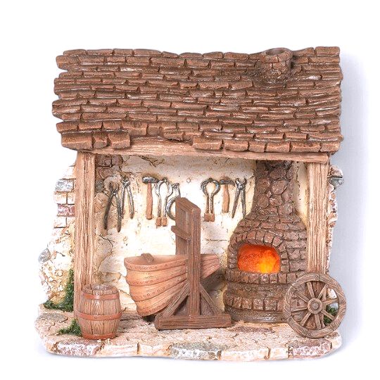 Blacksmith Shop Fontanini 5" Scale