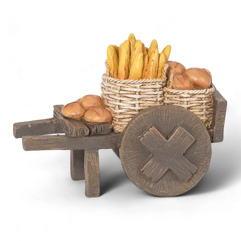 Bread Cart For Fontanini 5" Scale