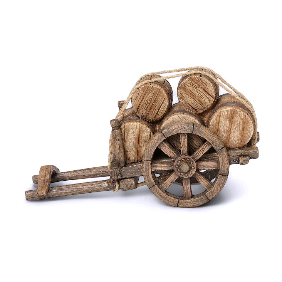 Barrel Cart Fontanini 5" Scale