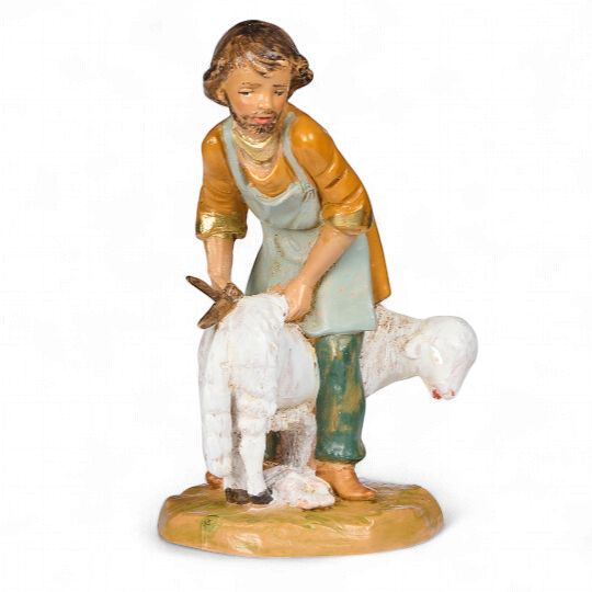 Eder Sheep Shearer Fontanini 5" Scale