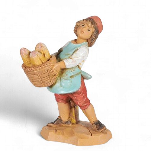 Isaak the Baker Child Fontanini 5" Scale