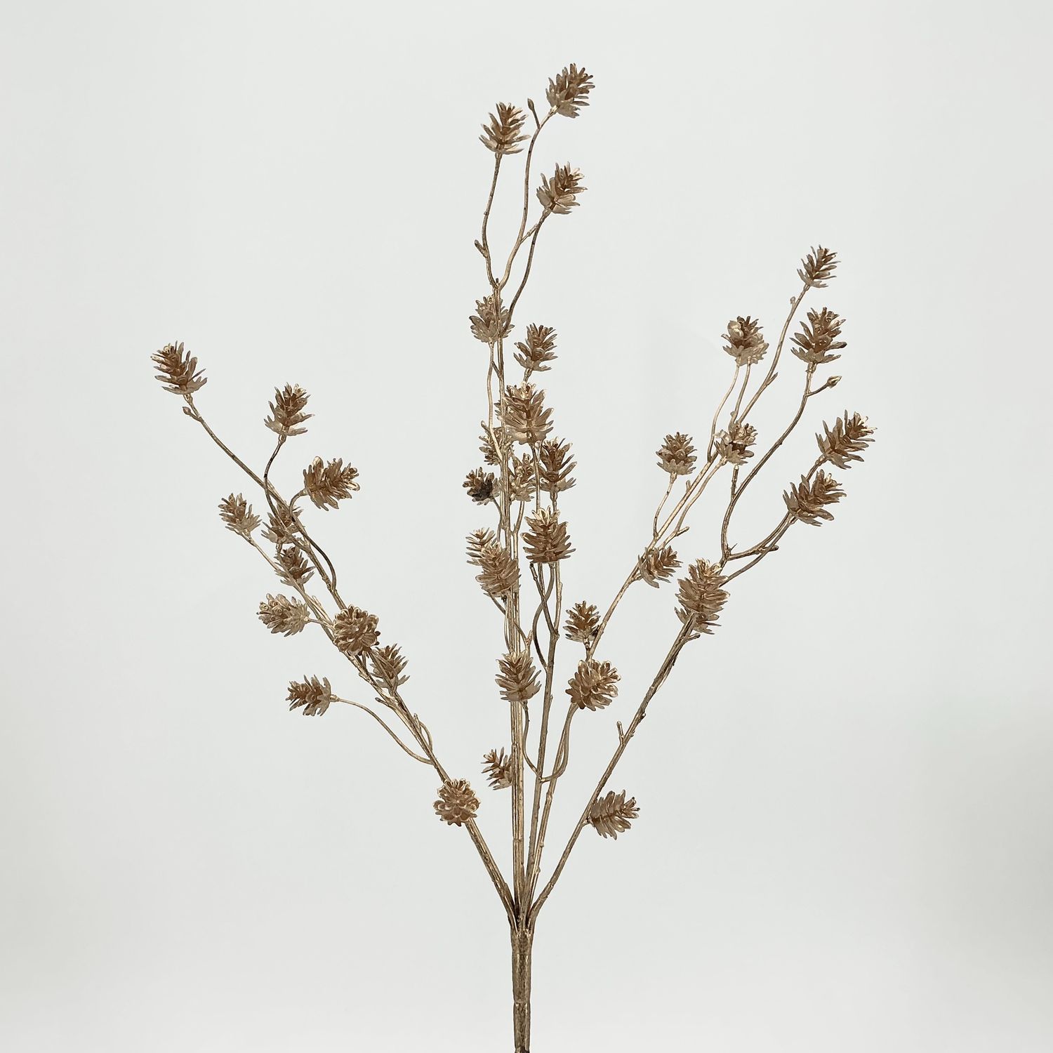 Pine Cone Bush 24" - Gold