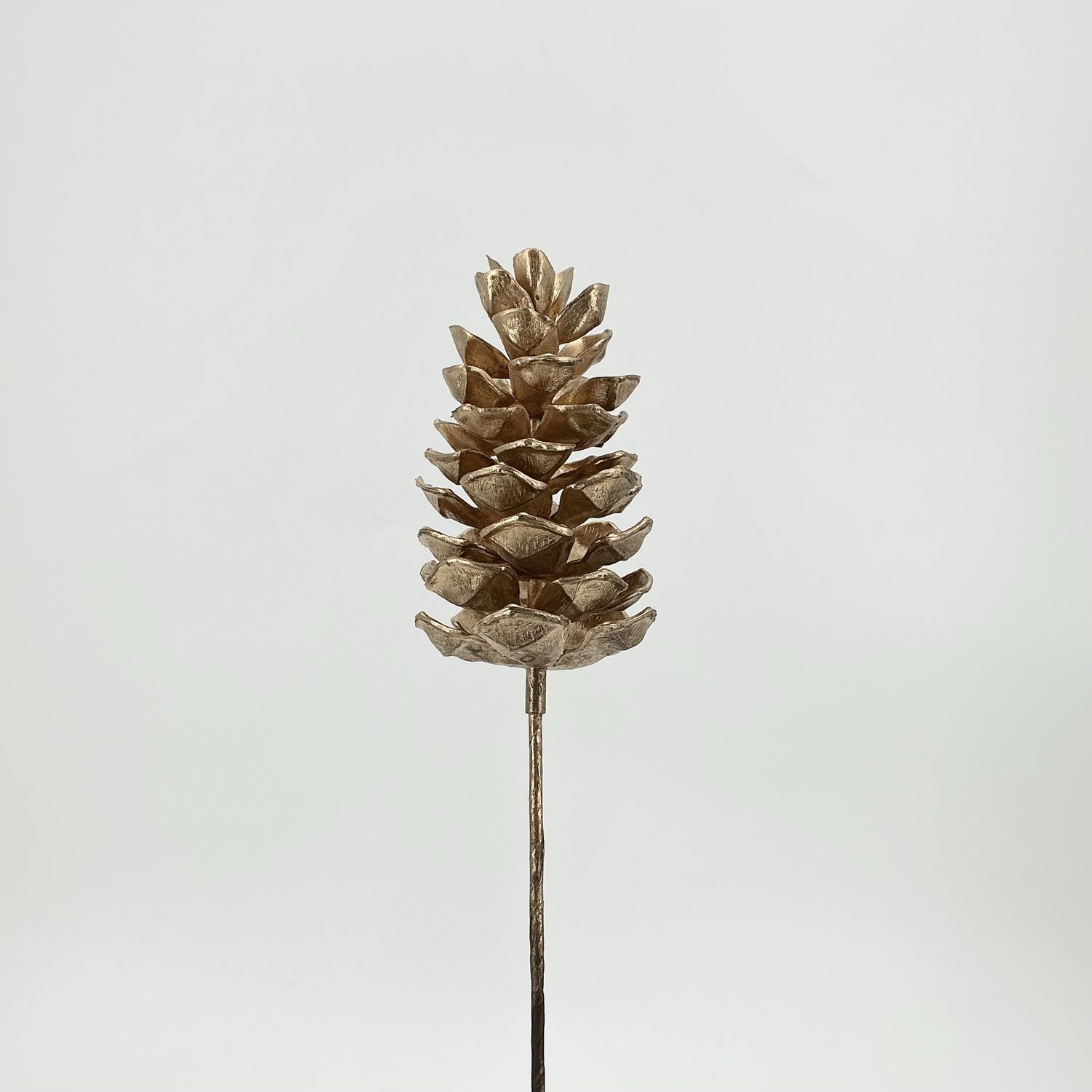 Outdoor Pinecone Pick 6" - Gold