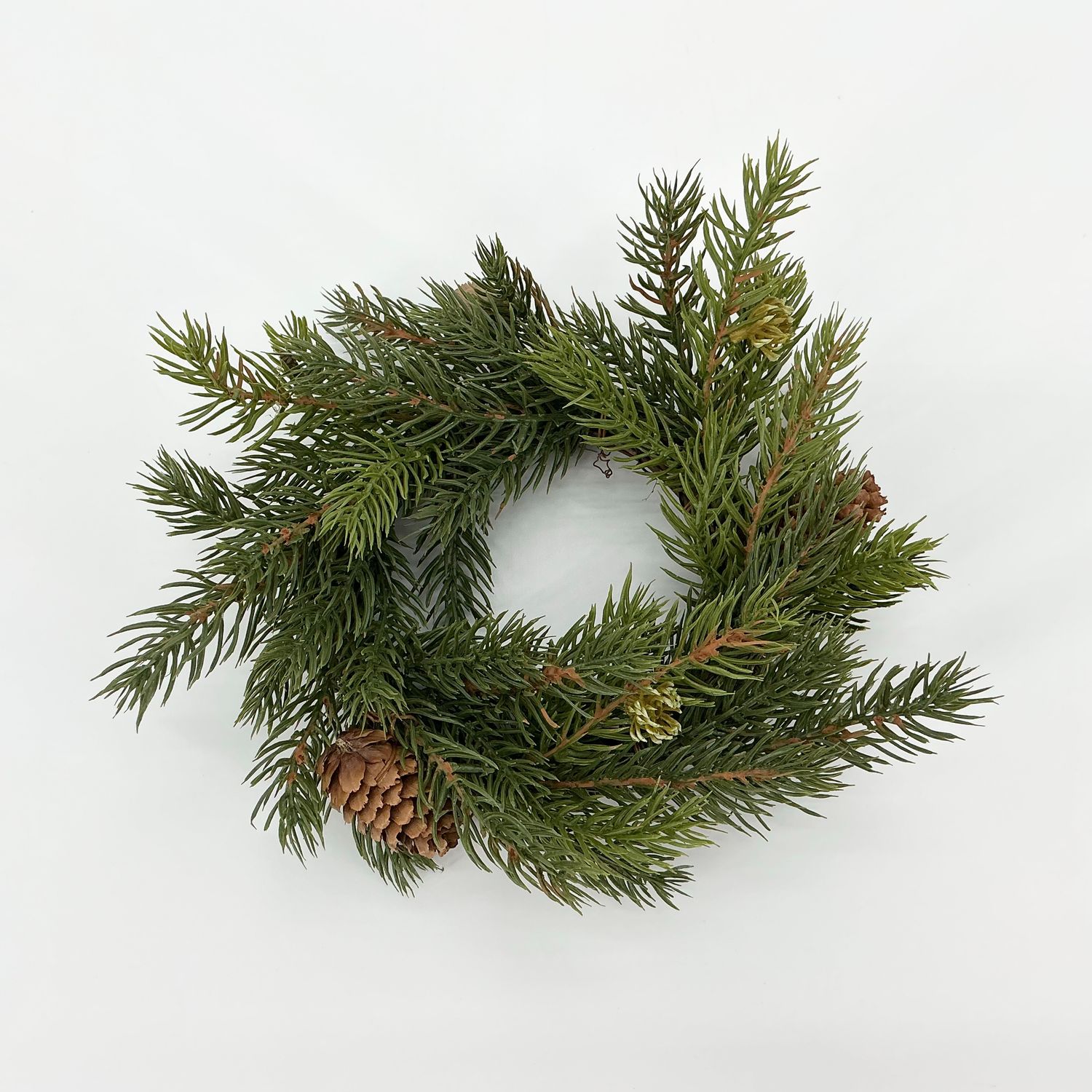 Spruce Candle Ring 3"