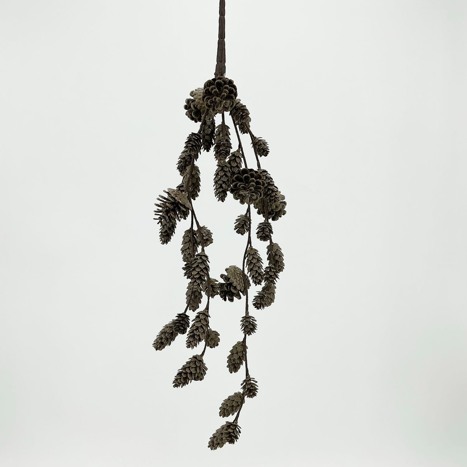 Hanging Cone Vine 26" - Brown