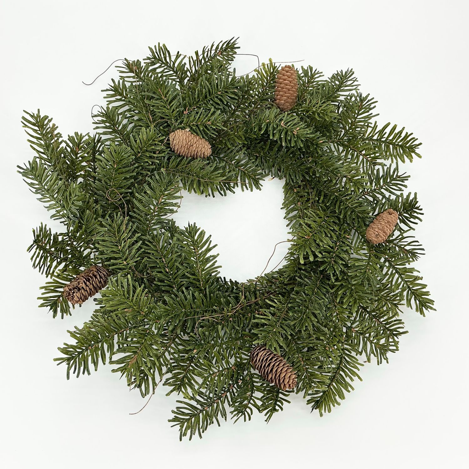 Glacier Pine Wreath 24"