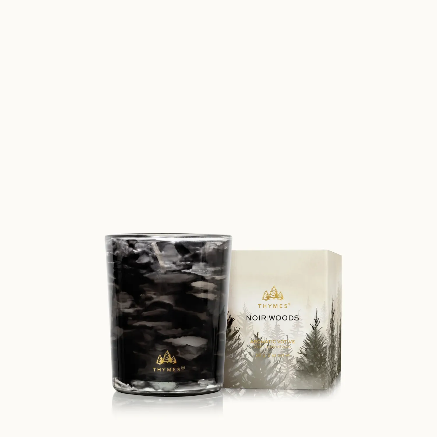 Noir Woods  Votive Candle