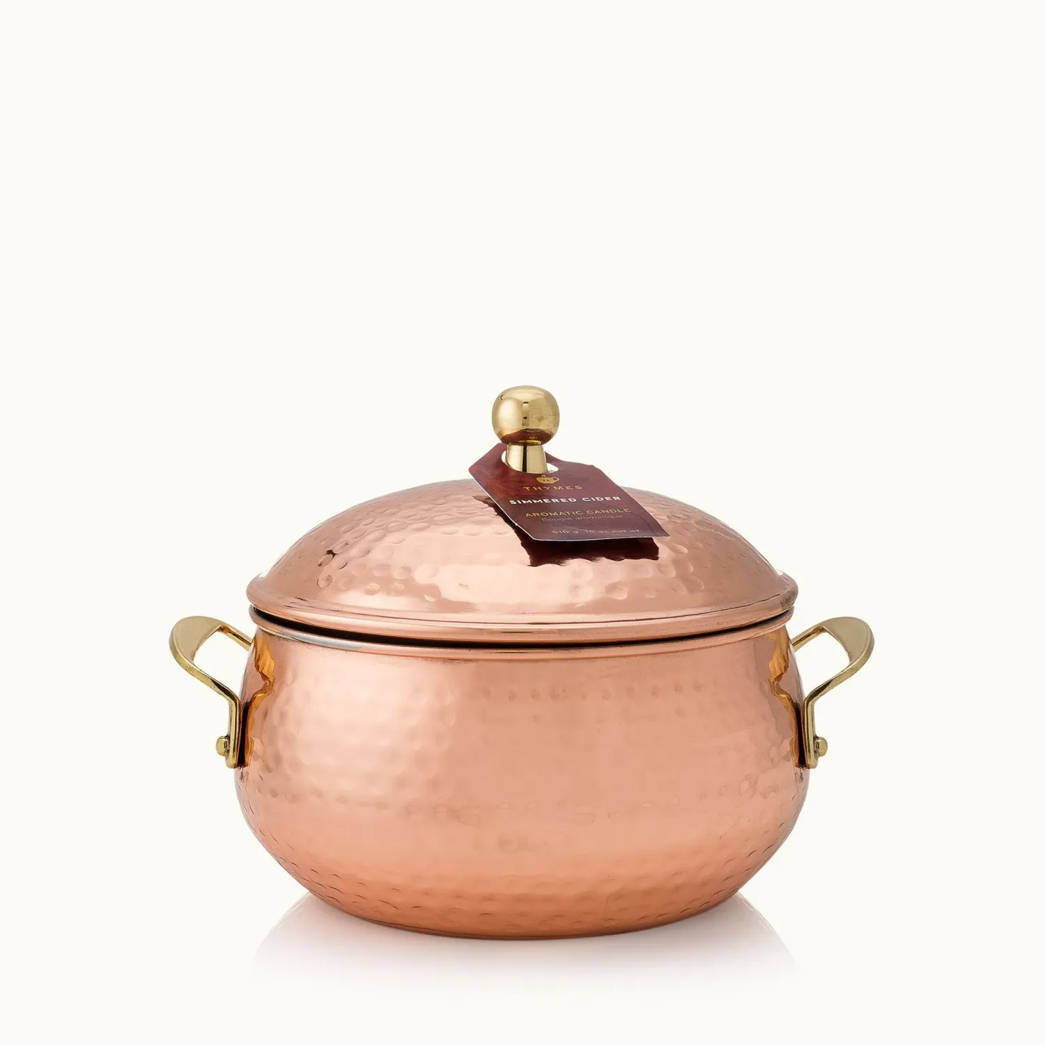 Simmered Cider  Candle Copper Pot 3-Wick