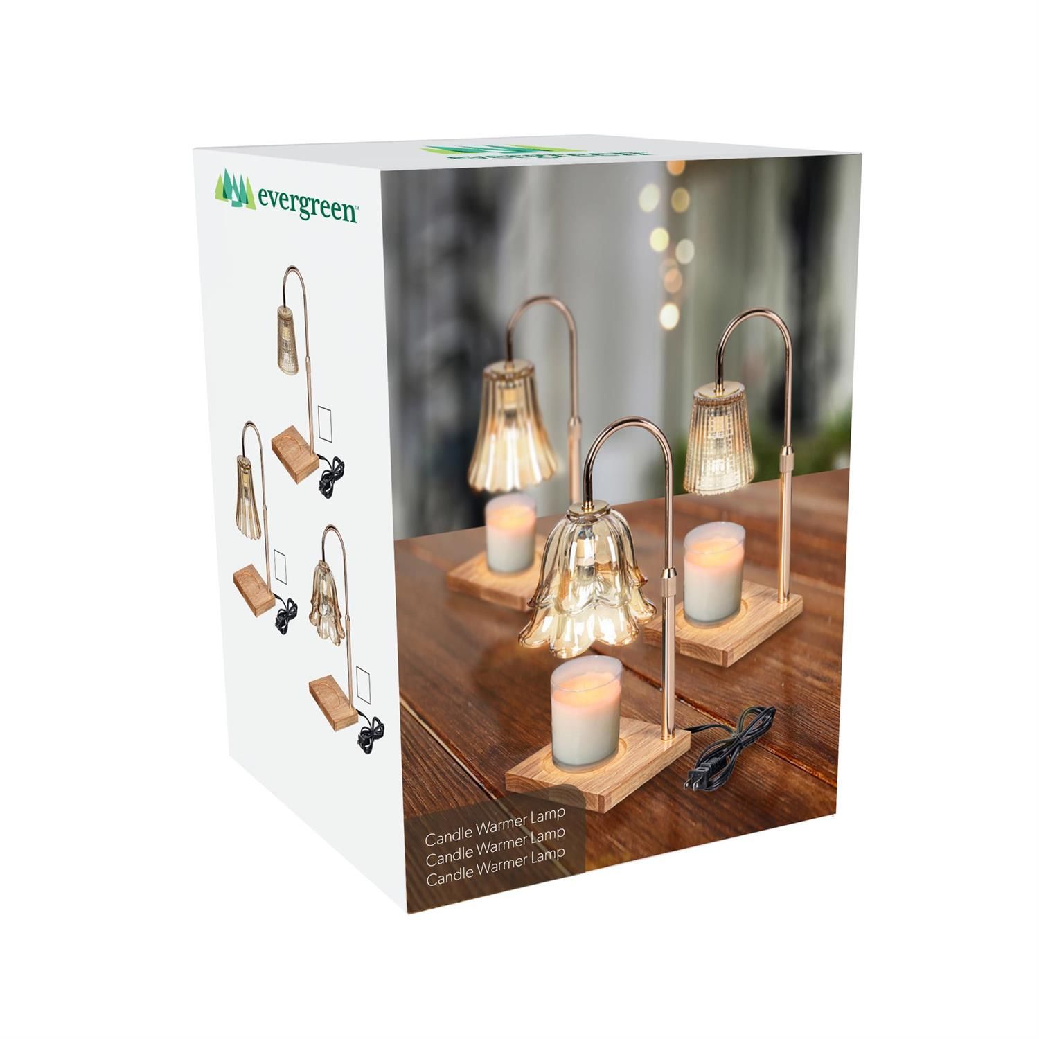 Glass Candle Warmer Lamp 3 Styles - Sold Individually