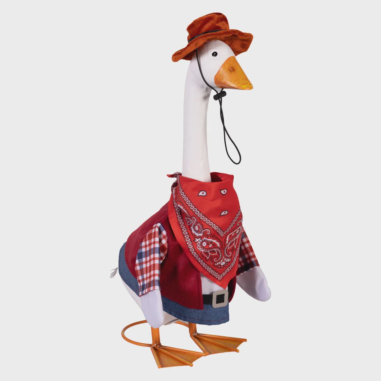 Giddy the Porch Goose Outfit - Wild West