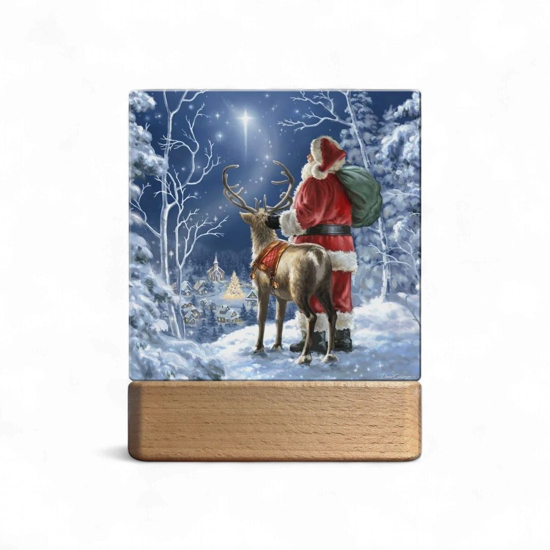 LED Night Light Starry Night Santa