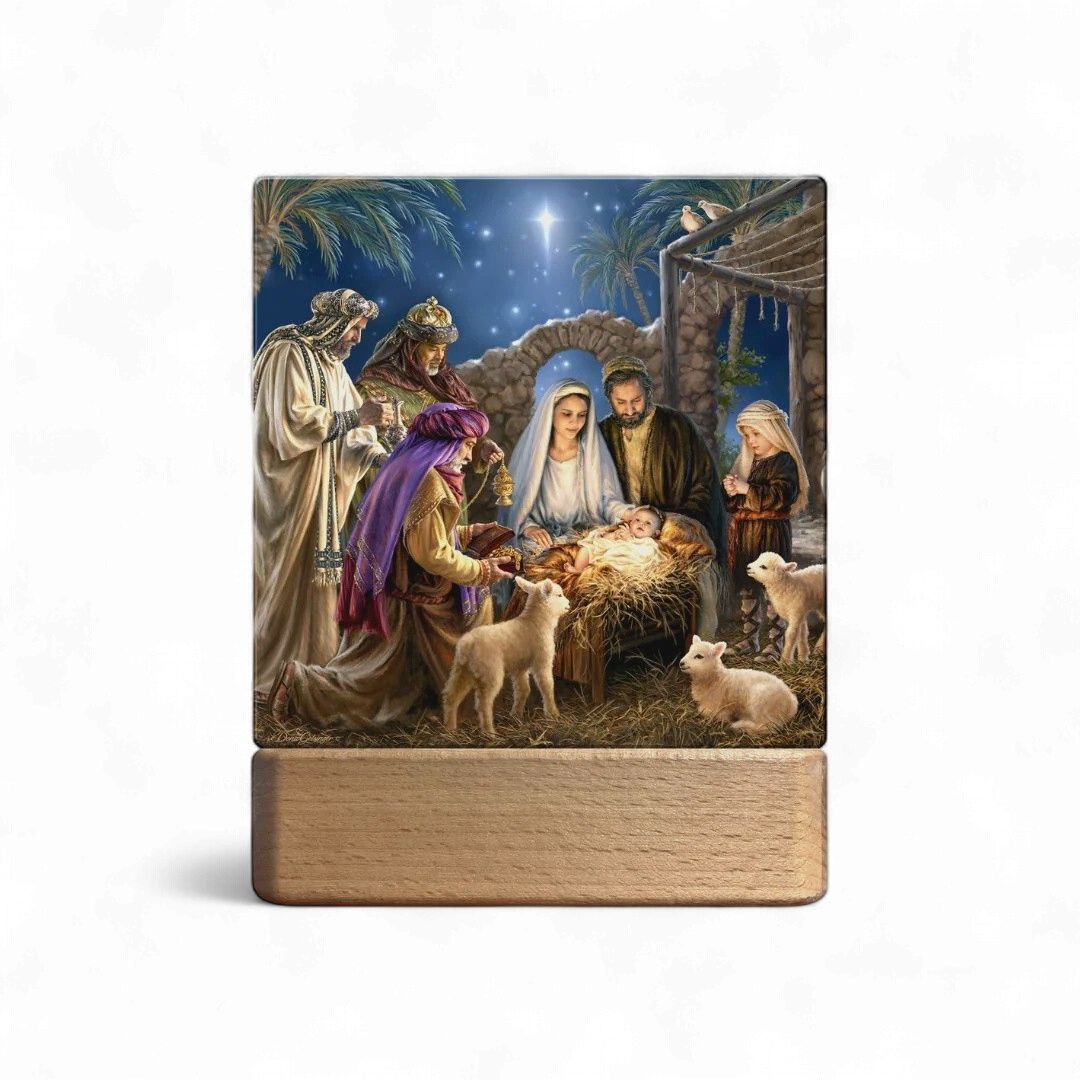 LED Night Light The Nativity