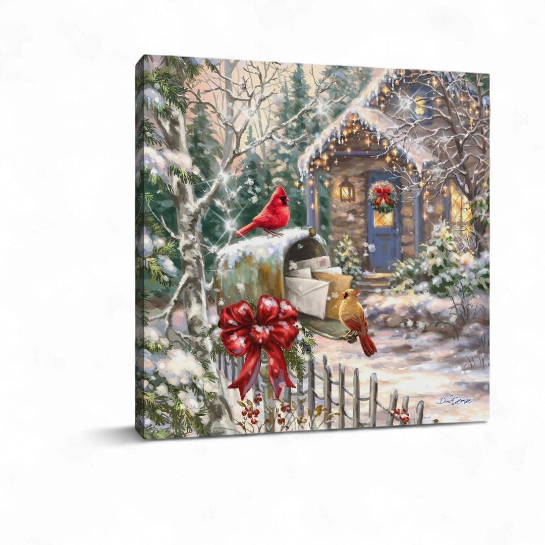 Pizazz Print 10" X 10" - Cardinal Cottage