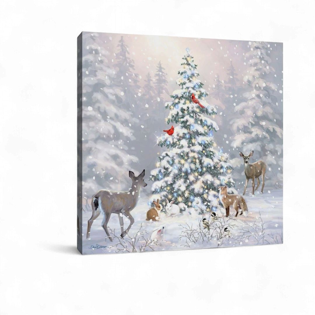 Pizazz Print 10" X 10" - Woodland Christmas