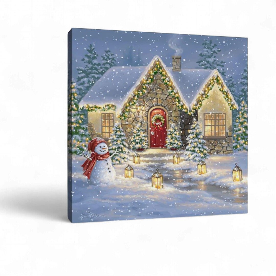 Pizazz Print 10" X 10" - Christmas Light Lane