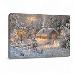 Backlit Print 18" X 24" - Holiday Home