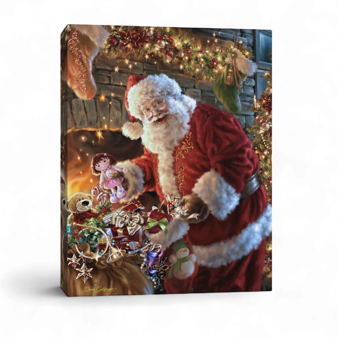Backlit Print 18" X 24" - Filling The Stocking