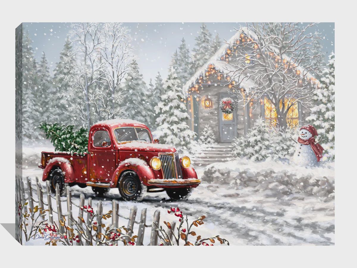 Canvas Wall Art 24" X 36" - Special Delivery