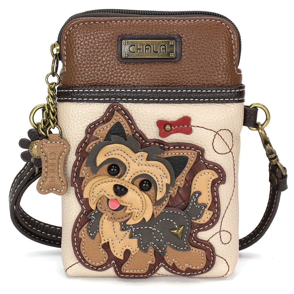 Cellphone Crossbody - Yorkshire A - Ivory