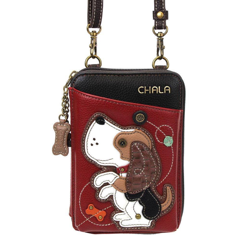 Wallet Crossbody - Dog Gen Ii  - Burgundy