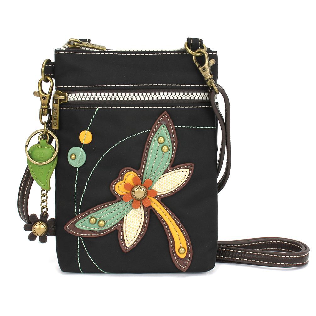 CV-Venture Cellphone Crossbody - Dragonfly - Black