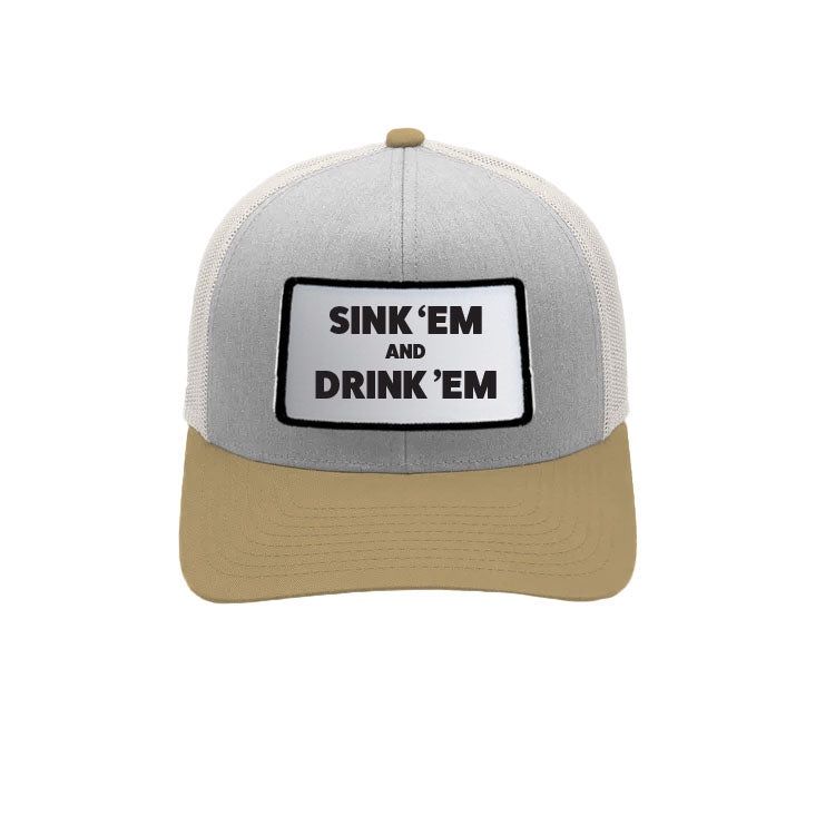 Structured Cap - Sink 'Em And Drink 'Em