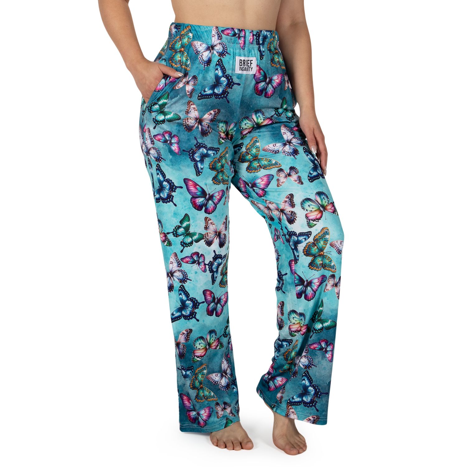 Lounge Pants - Butterfly, Size: Small