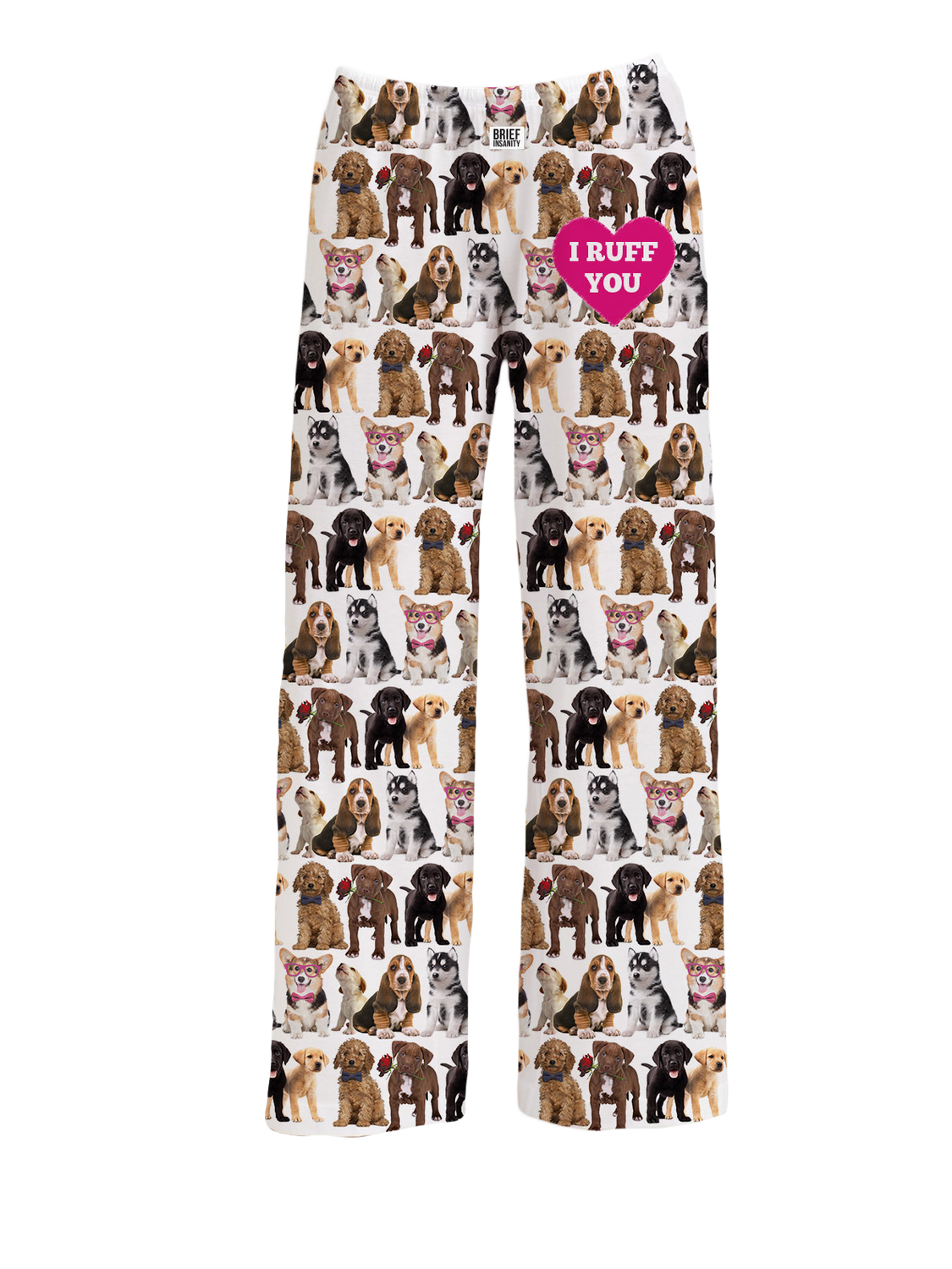 Lounge Pants - I Ruff You Dog