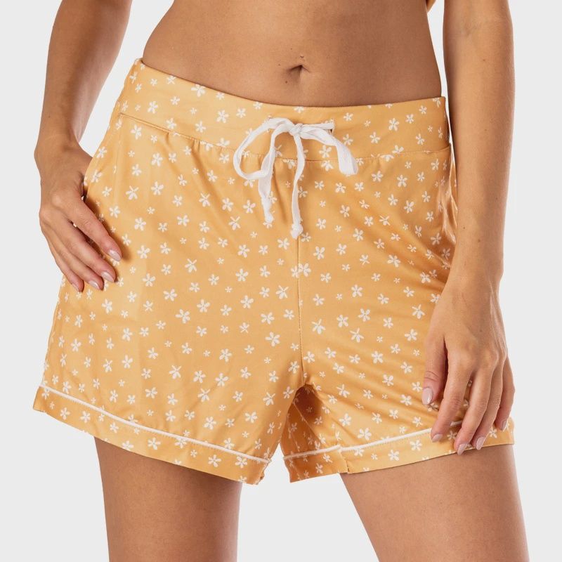 Mellow Yellow Pajama Shorts